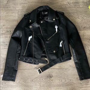 Nasty gal leather jacket